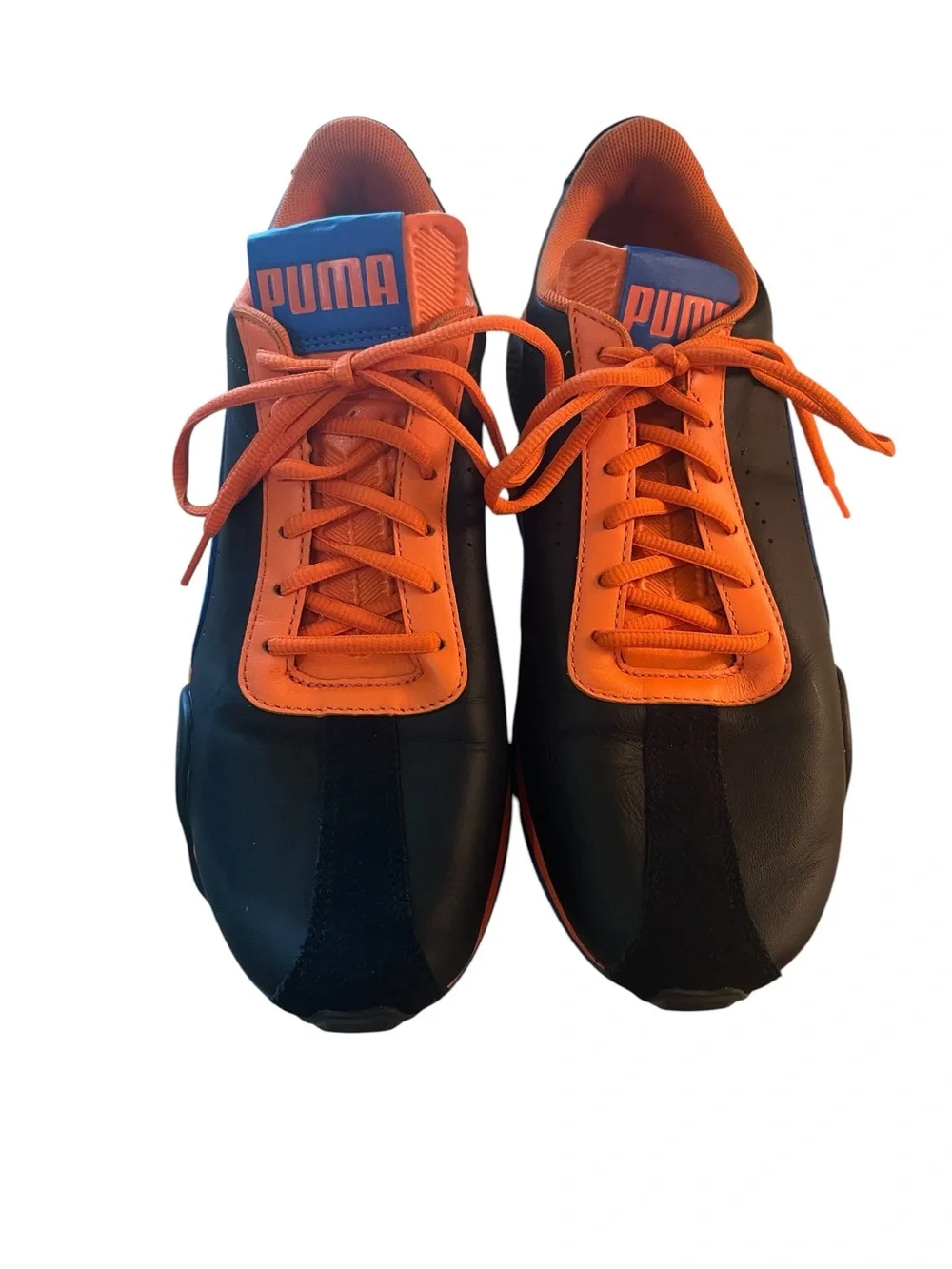 Puma Roma Basic Plus sawtooth rubber sole leather sneakers